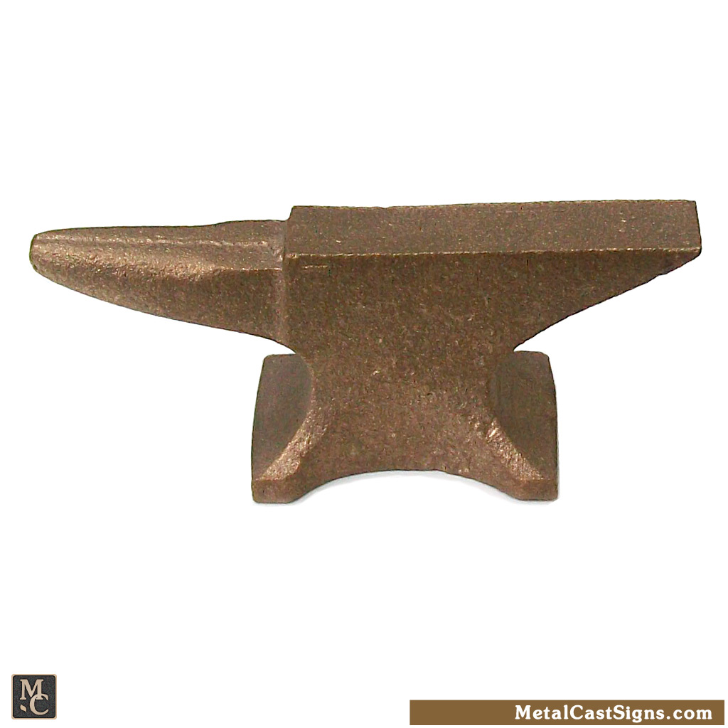 Mini Bronze Anvil Paperweight